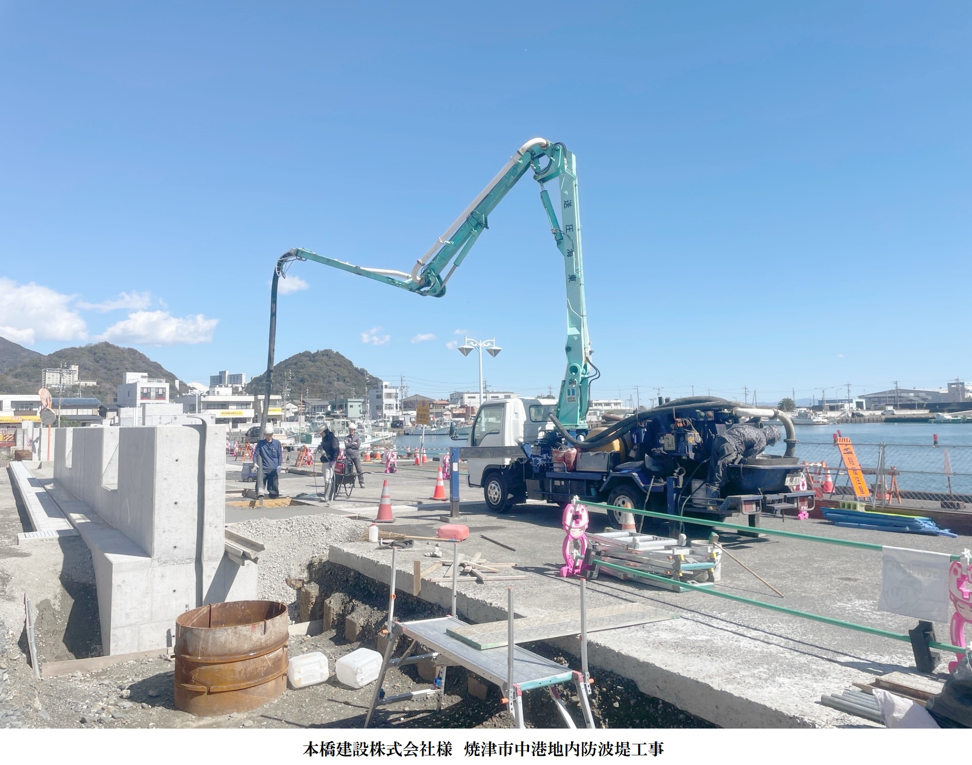 綺麗、丁寧、正確な打設